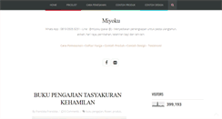 Desktop Screenshot of miyoku.com